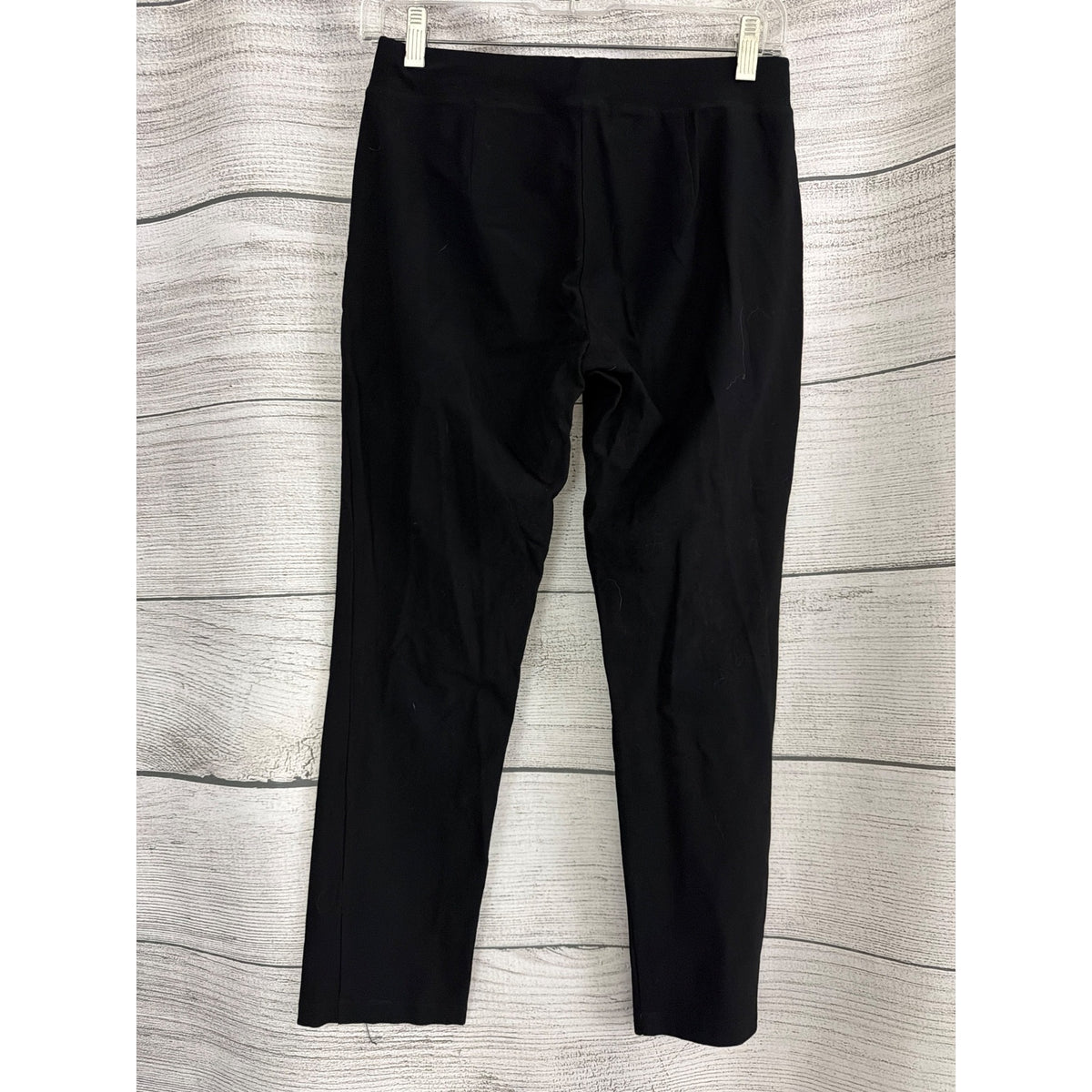 Eileen Fisher Black Stretch Pull On Slim Pants Size XXS