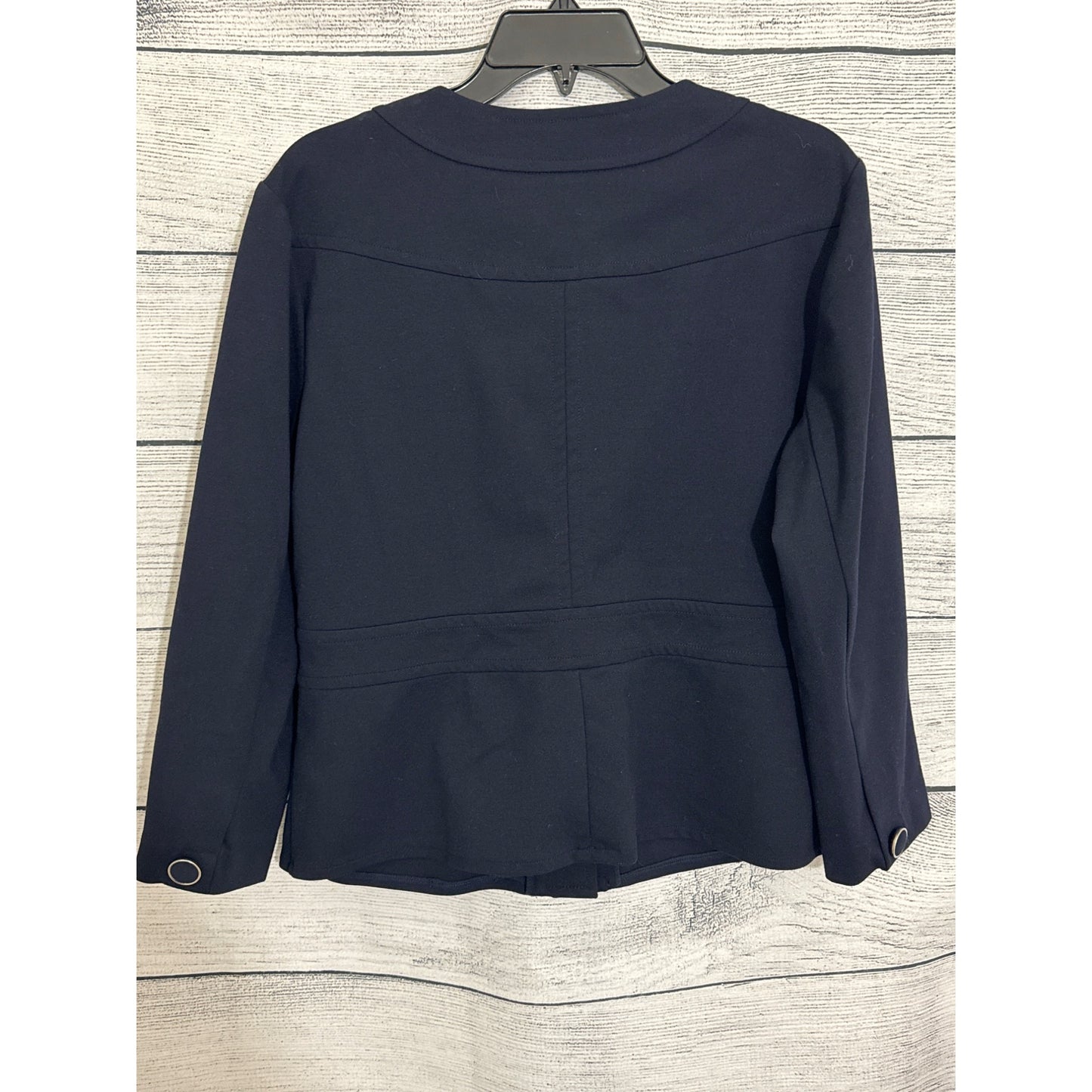 Banana Republic Navy Button-Front Jacket With Pockets Size L