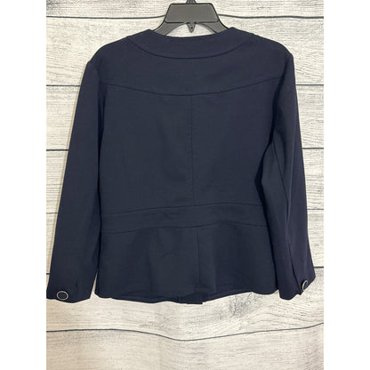 Banana Republic Navy Button-Front Jacket With Pockets Size L