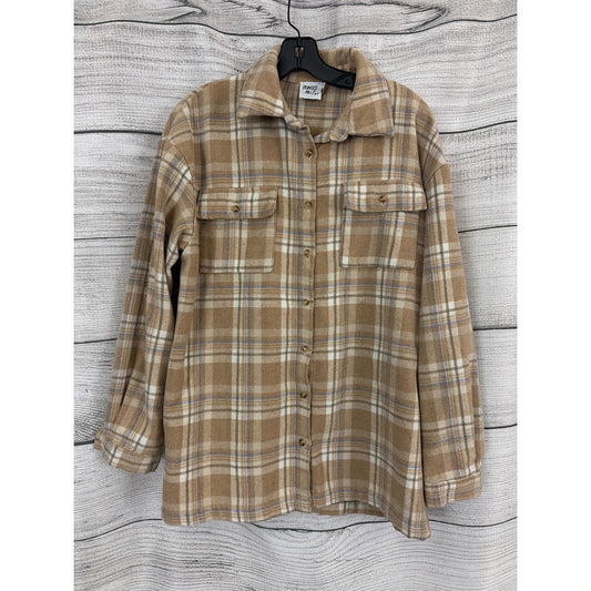 Princess Polly Mila Plaid Shacket Size 6