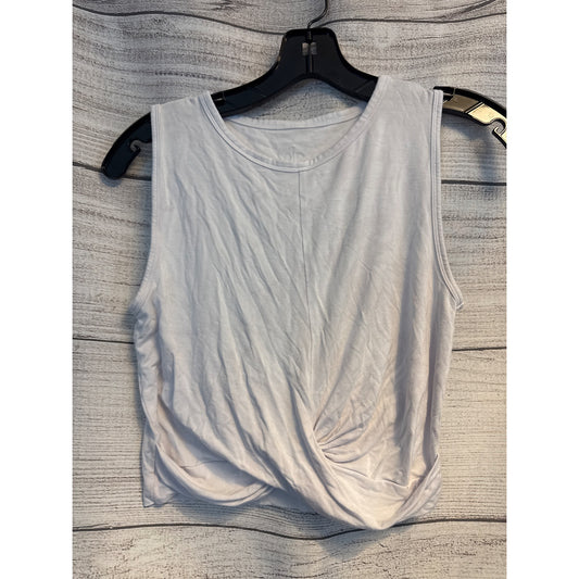 Alo Yoga Cover draped jersey crop top