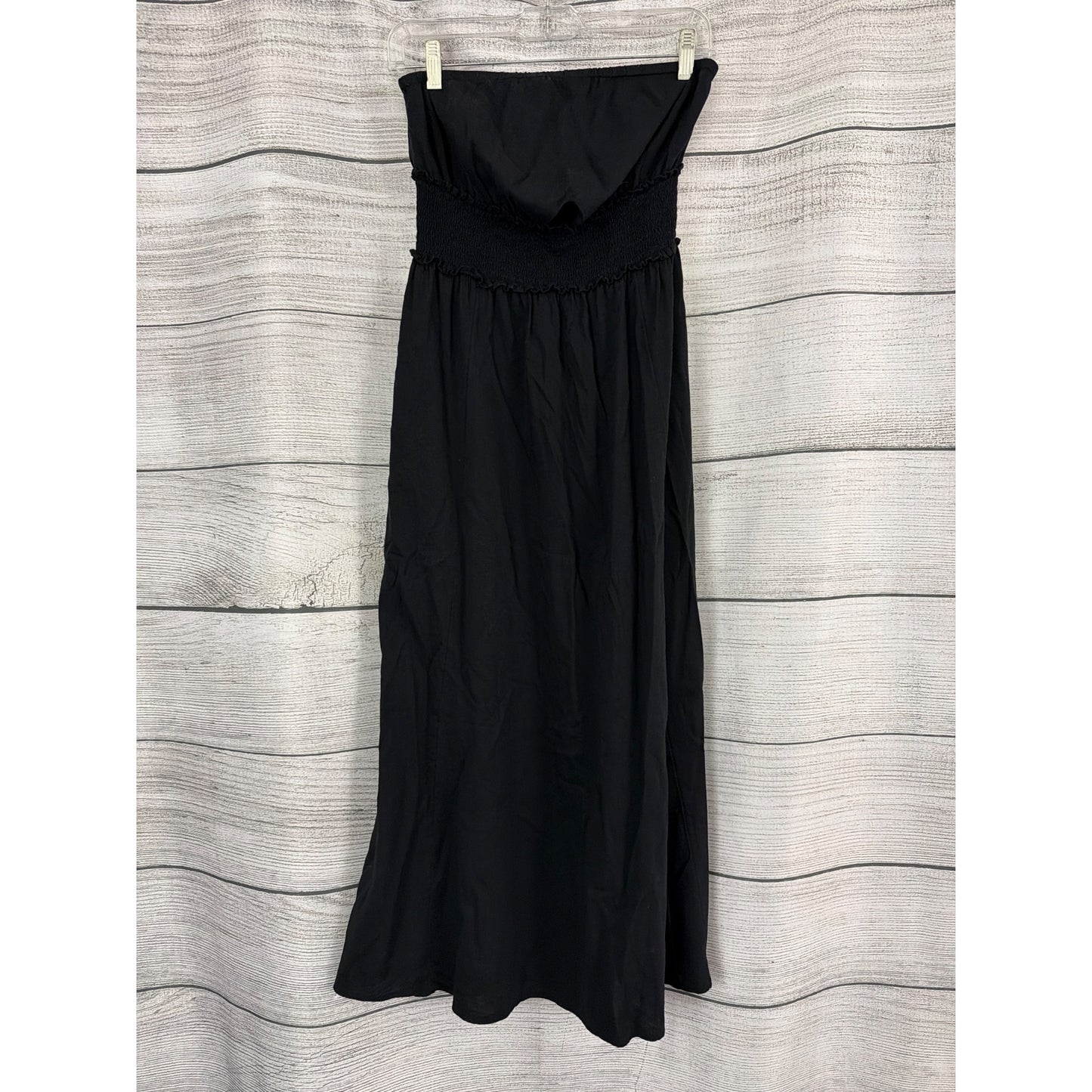 Old Navy Black Strapless Maxi Dress Size M