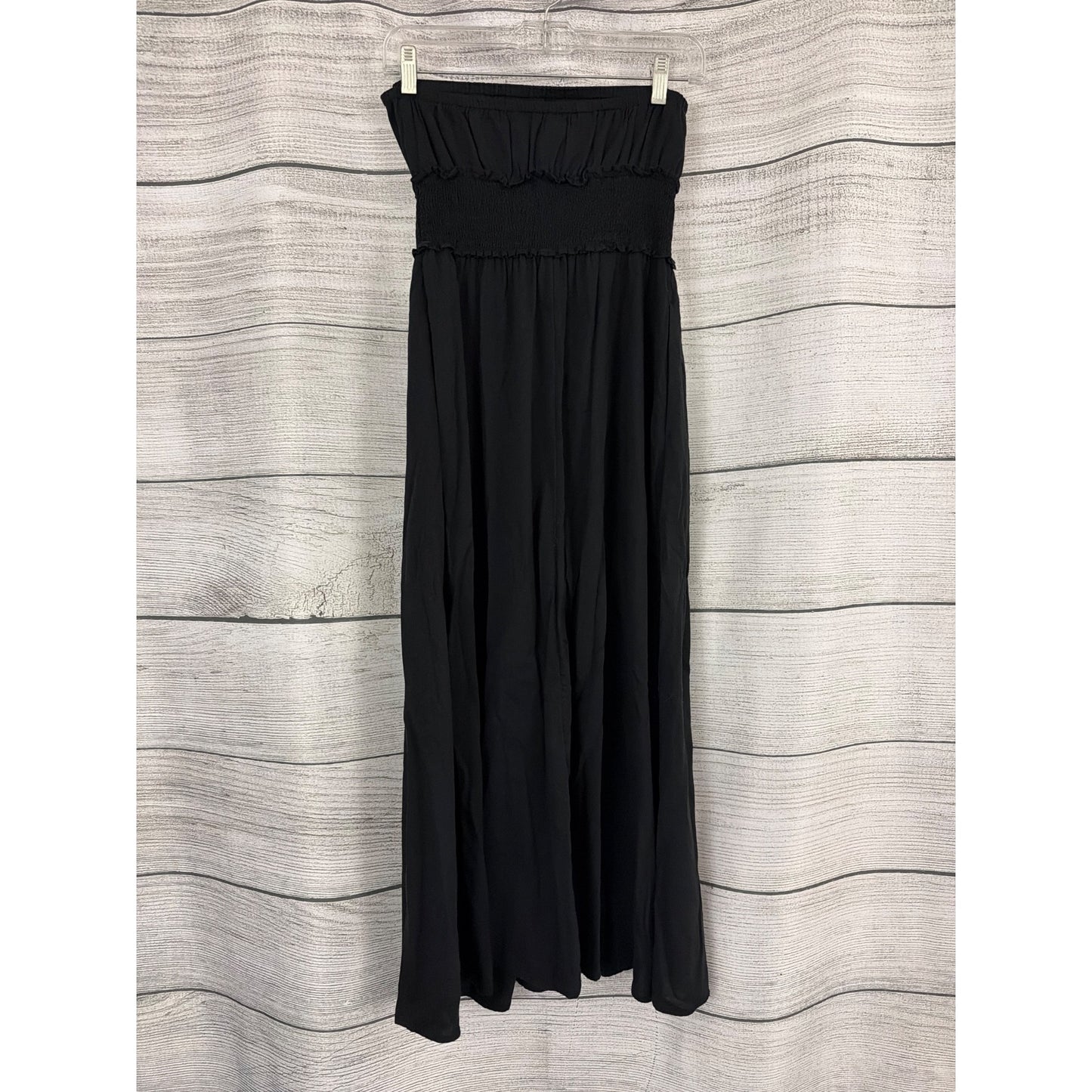 Old Navy Black Strapless Maxi Dress Size M