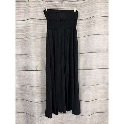 Old Navy Black Strapless Maxi Dress Size M