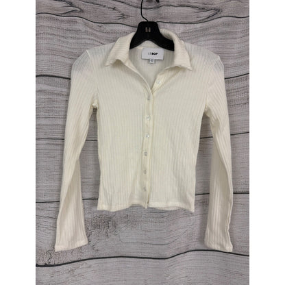 Le Bop Mia Ribbed Cardigan Size XXS
