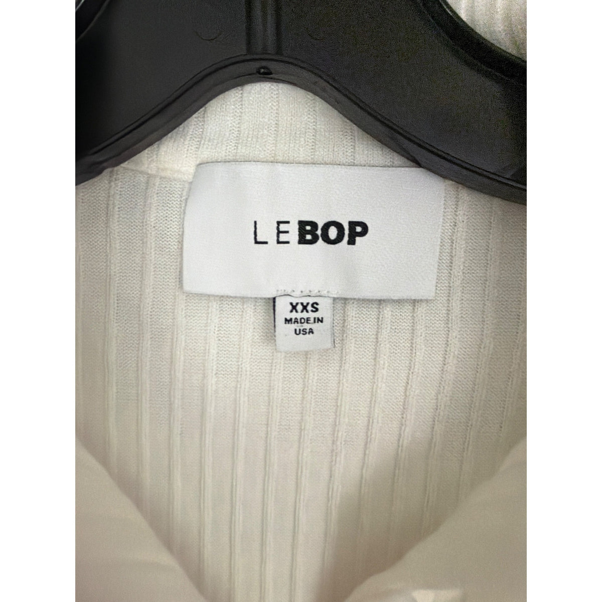 Le Bop Mia Ribbed Cardigan Size XXS