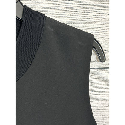 Halogen Black Peplum Top