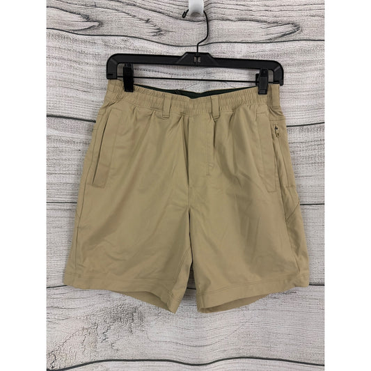 Mens Birddogs Regular Fit Khaki Shorts Size M