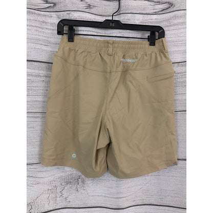 Mens Birddogs Regular Fit Khaki Shorts Size M