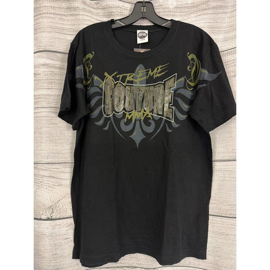 NWT Mens Vintage Y2K Xtreme Couture MMA Graphic Tee Size L