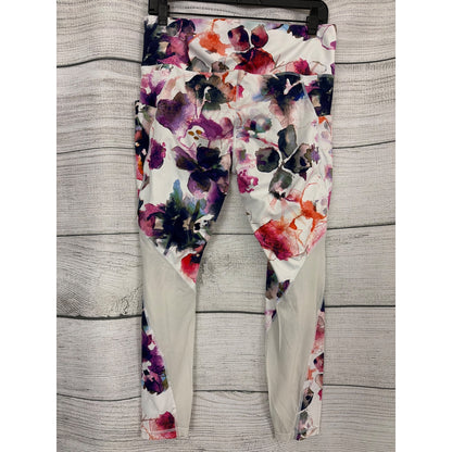 Athleta Floral Mudra 7/8 Tight Leggings Size L