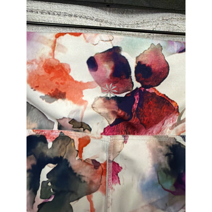 Athleta Floral Mudra 7/8 Tight Leggings Size L