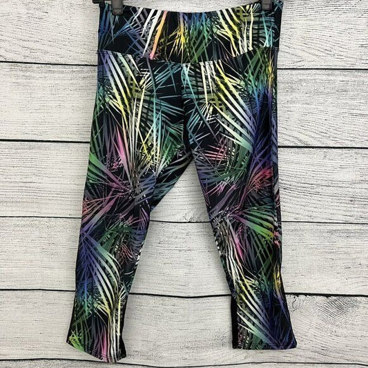 Onzie Colorful Geometric Print Leggings Size XS