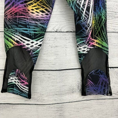 Onzie Colorful Geometric Print Leggings Size XS
