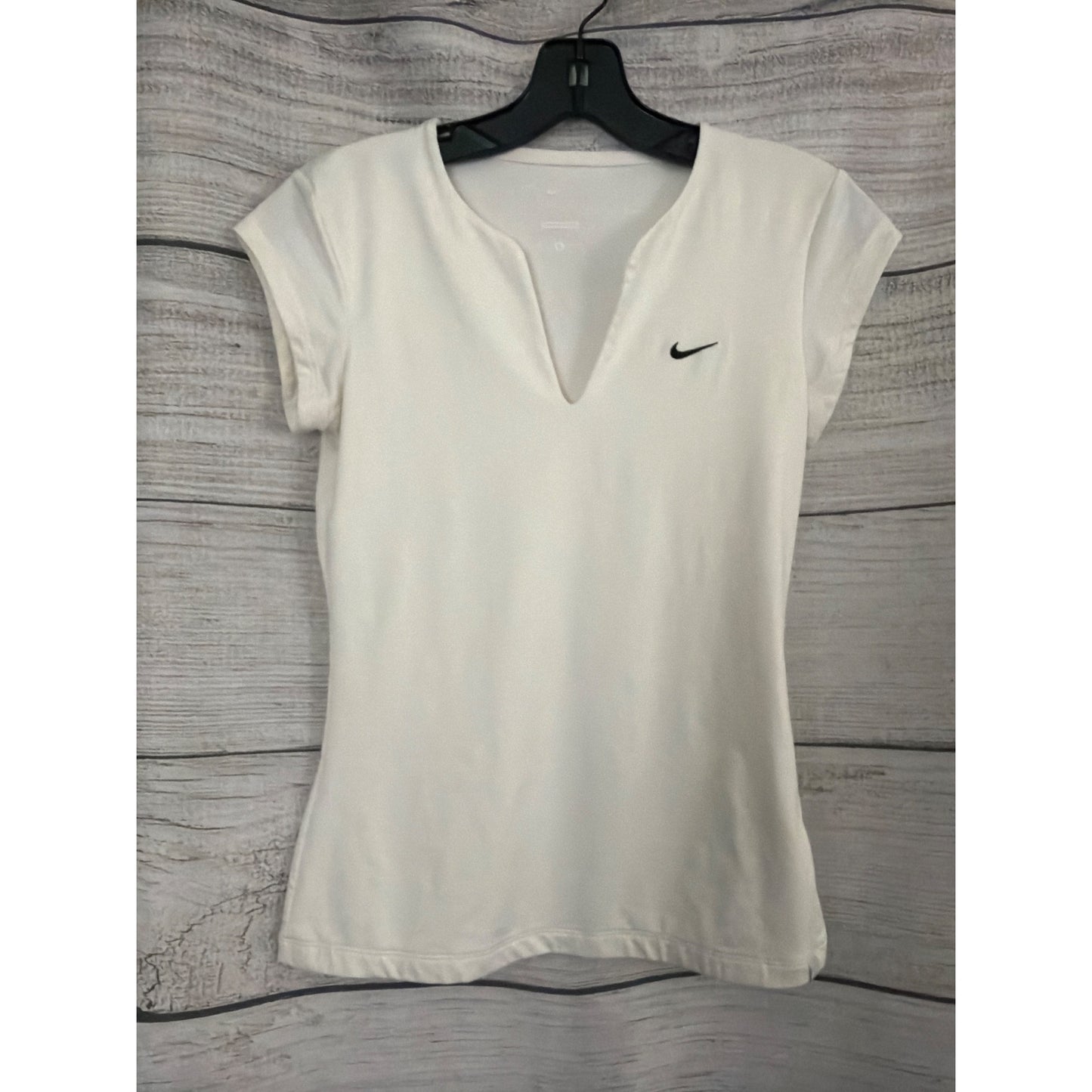 Nike Dri-Fit Pure Tennis V-Neck Athletic Shirt Size S