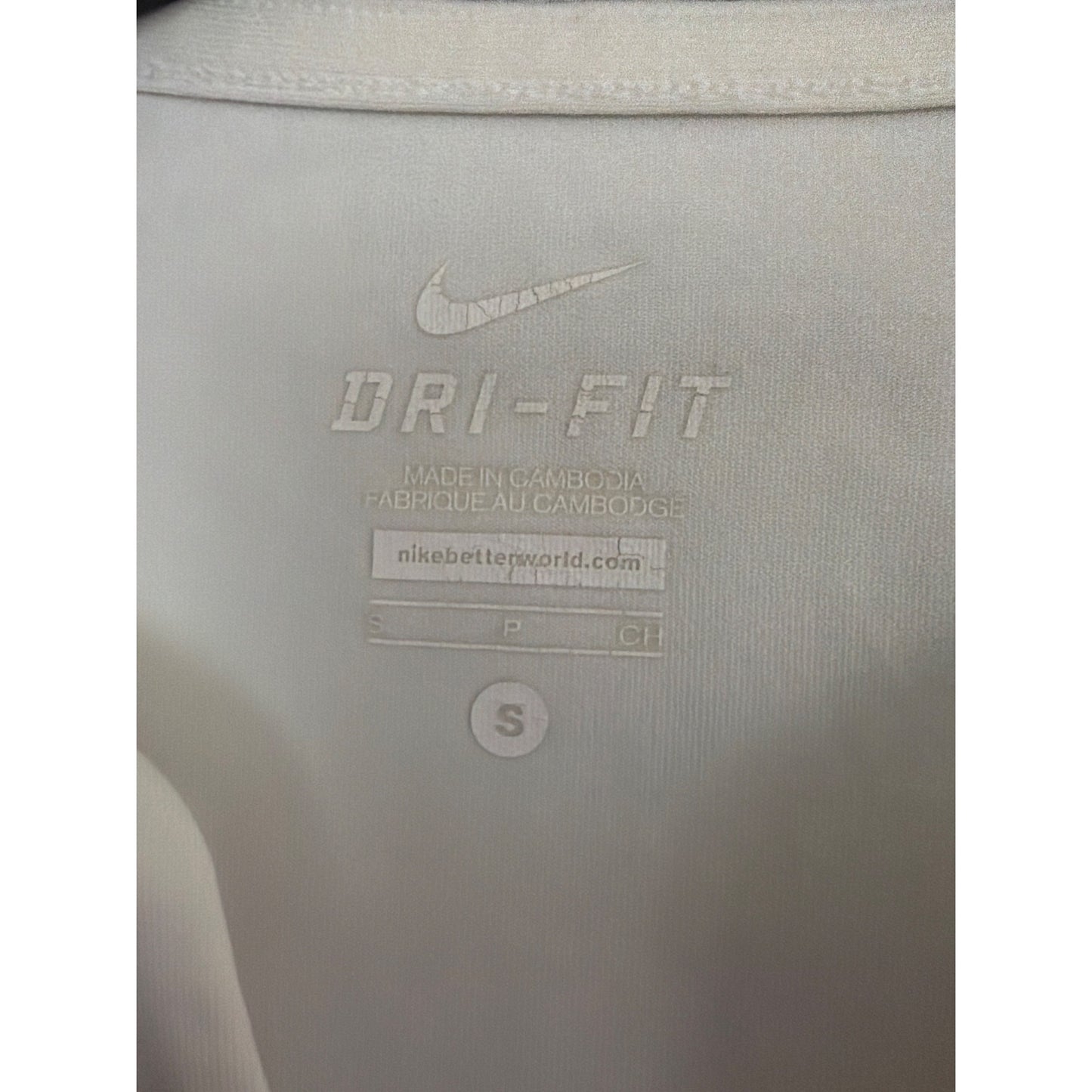 Nike Dri-Fit Pure Tennis V-Neck Athletic Shirt Size S