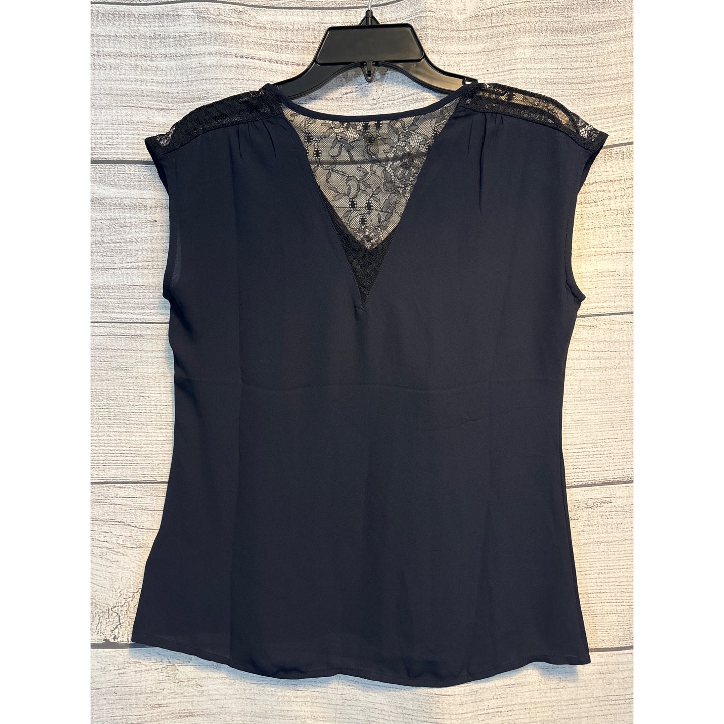 Banana Republic Lace Trim V-Neck Blouse Size XSP