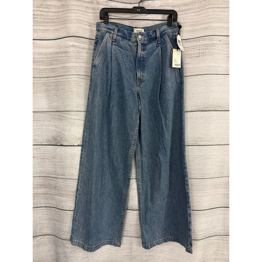 NWT Agolde Ellis Trouser Jeans Wide Leg High Rise Size 27