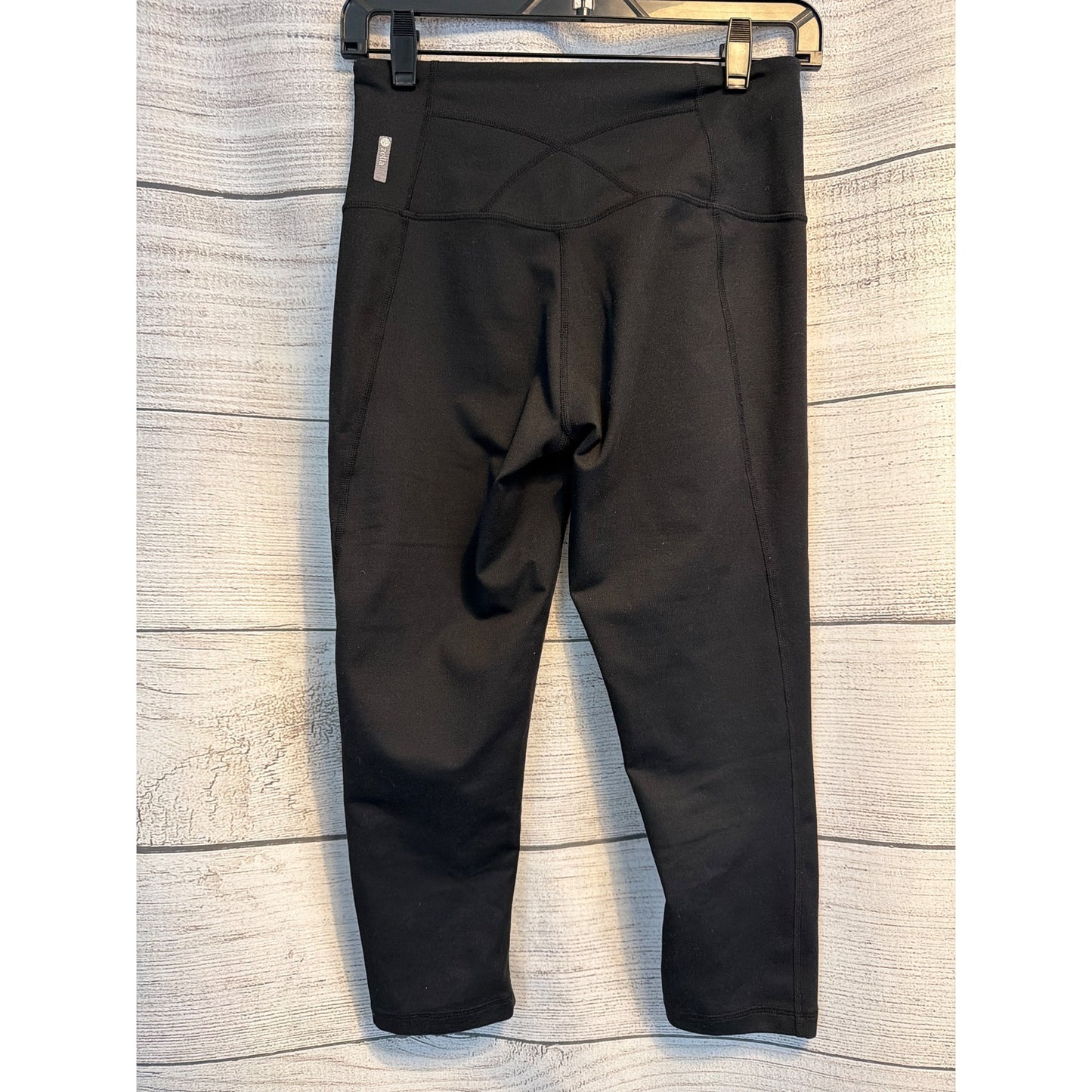 Zella Black Cropped Leggings S