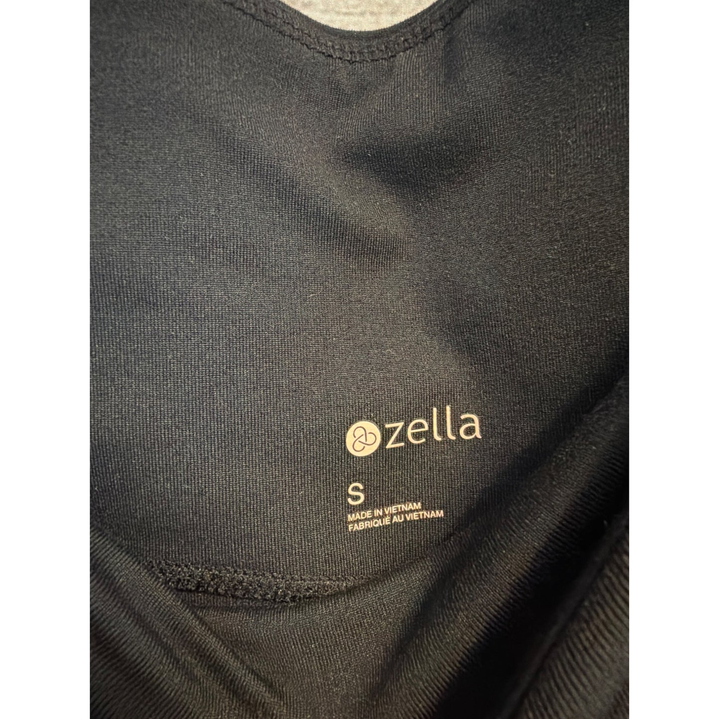 Zella Black Cropped Leggings S
