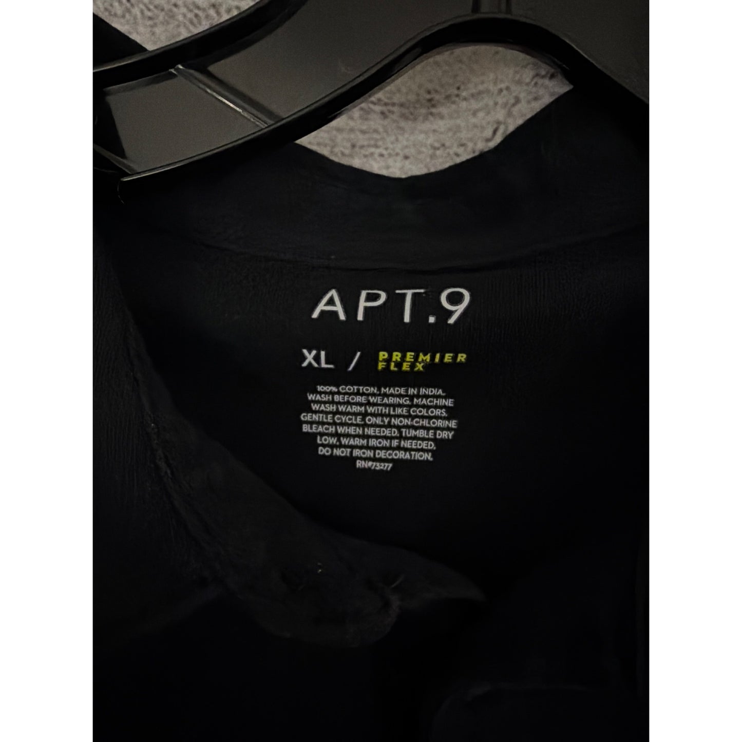 Mens Apt. 9 XL Polo With Abstract Pocket Size XL
