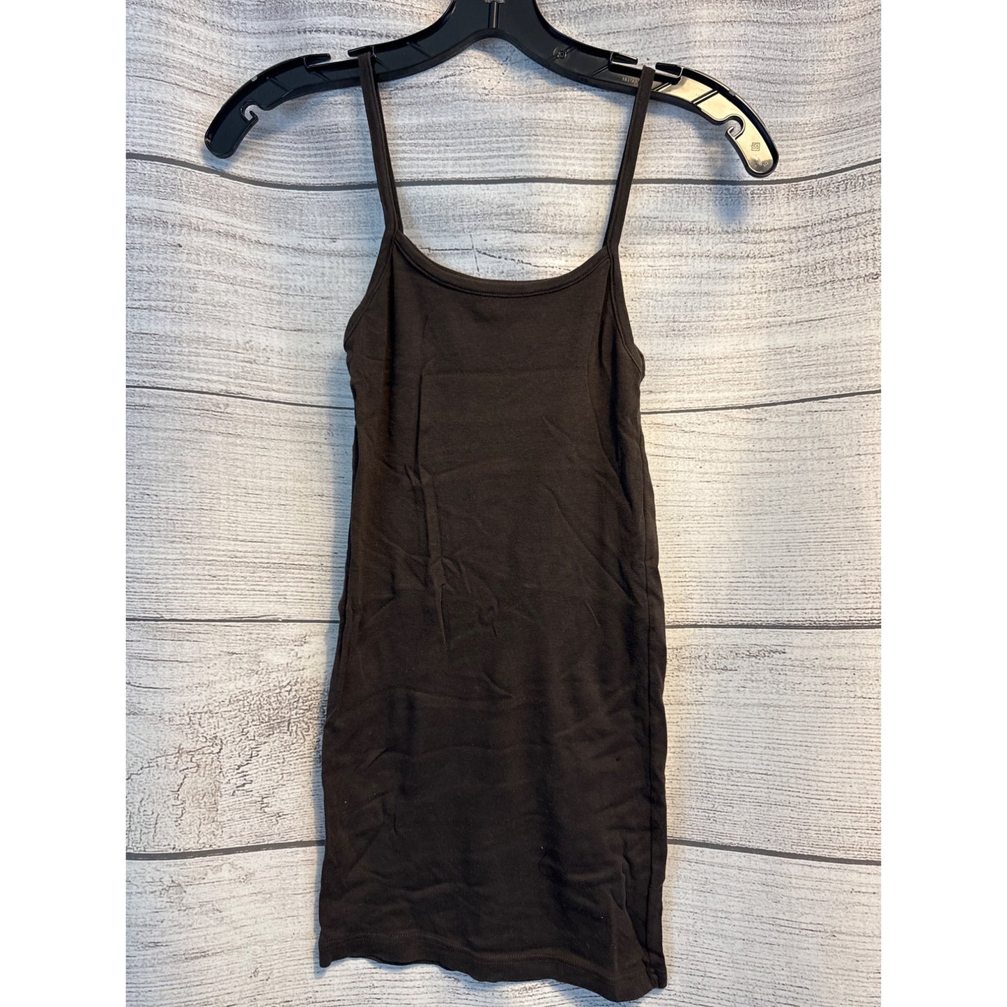 Michael Stars Brown Spaghetti Strap Tank Dress Size OS