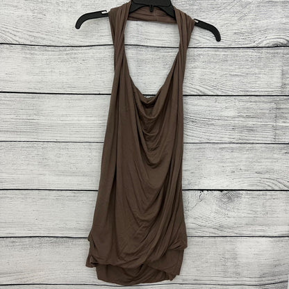 Bordeaux Los Angeles Halter Draped Neck Tank Top Size L