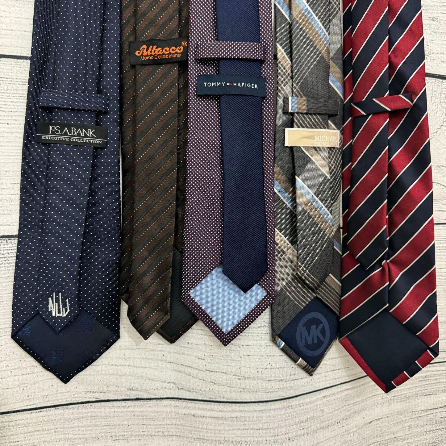 Lot Of 5 Mens Neck Ties