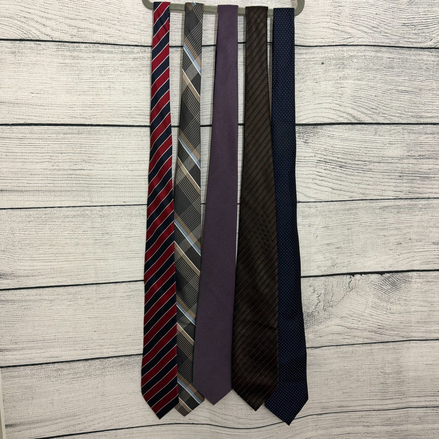 Lot Of 5 Mens Neck Ties