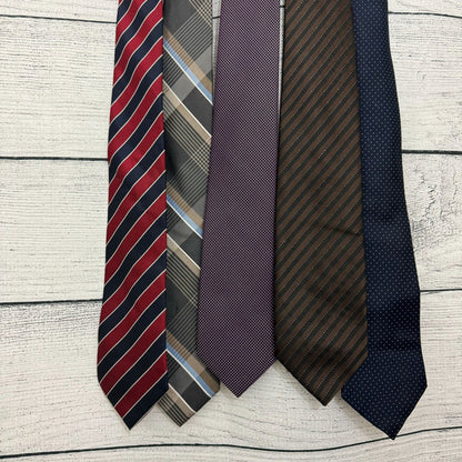 Lot Of 5 Mens Neck Ties