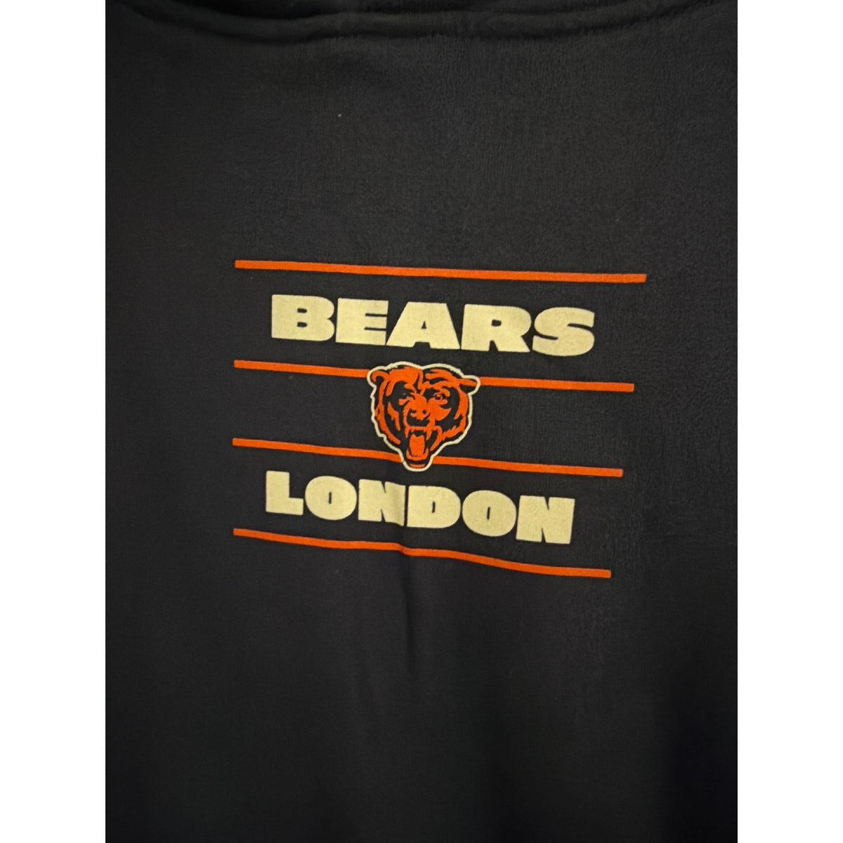 Mens Chicago Bears London NFL Hoodie Size XXL