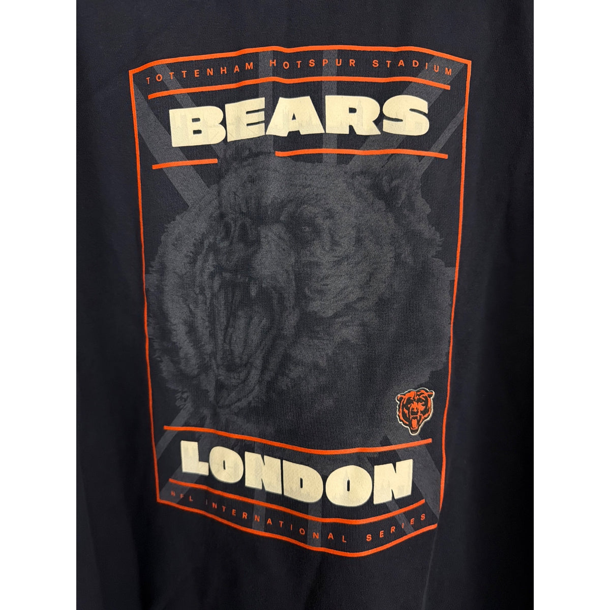 Mens Chicago Bears London NFL Hoodie Size XXL