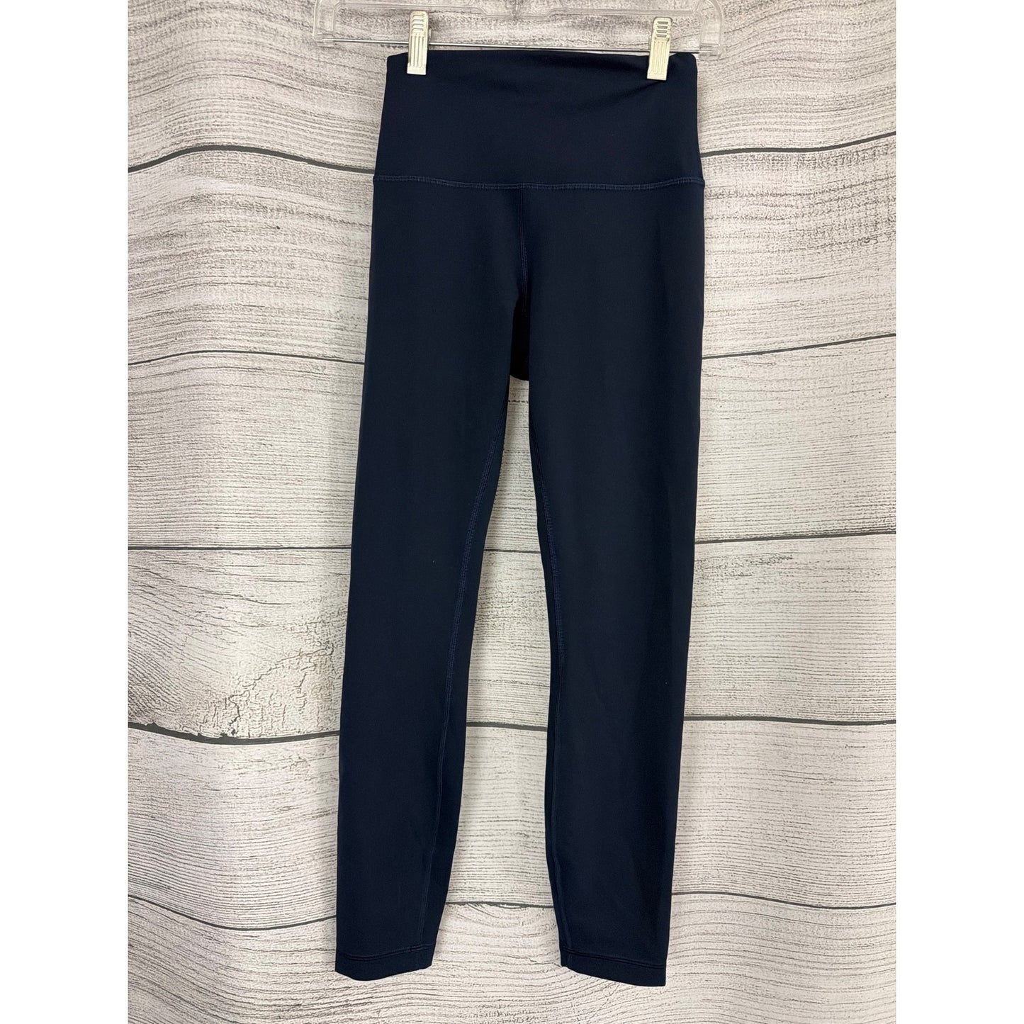 Lululemon Navy Wunder Train Contour Fit High-Rise Tight 25" Size 4