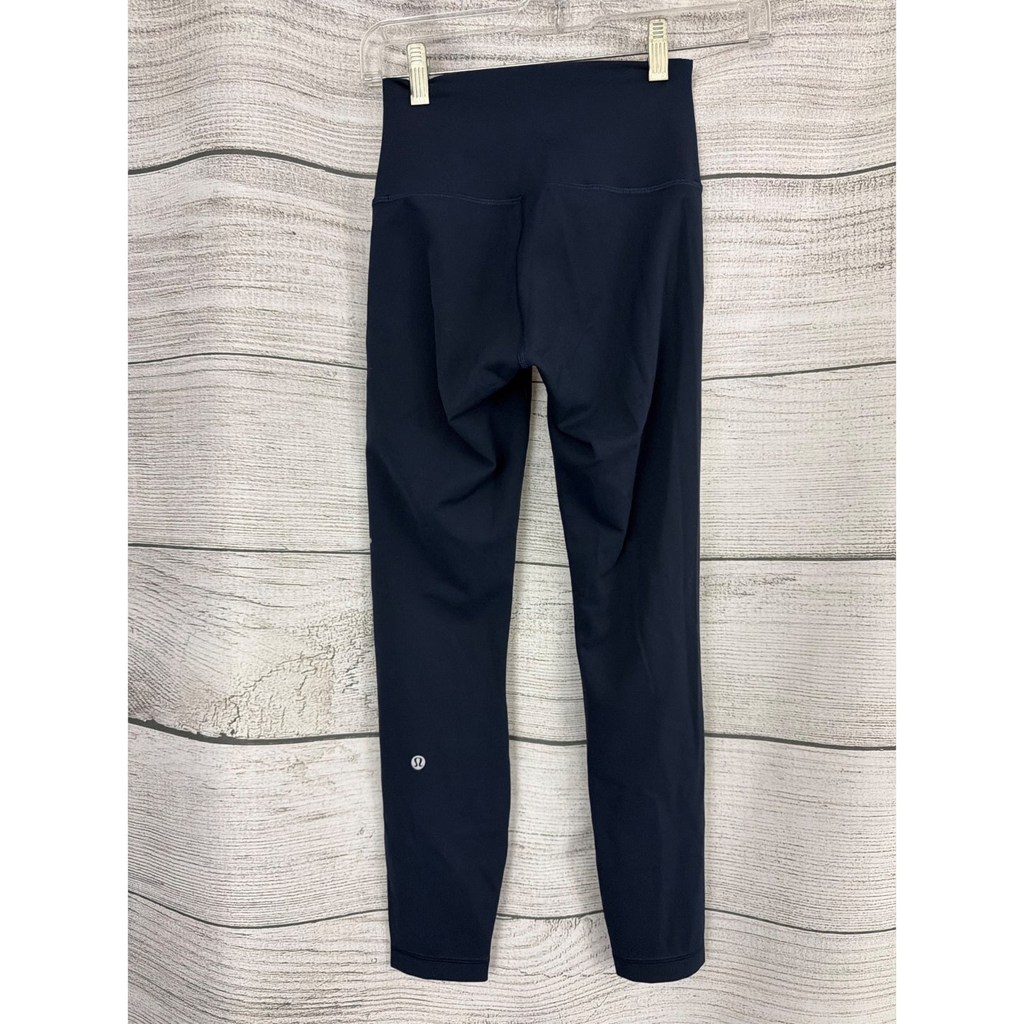 Lululemon Navy Wunder Train Contour Fit High-Rise Tight 25" Size 4