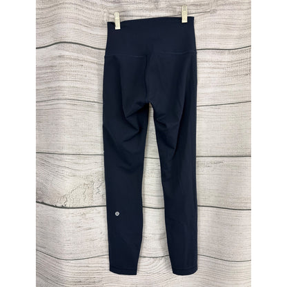 Lululemon Navy Wunder Train Contour Fit High-Rise Tight 25" Size 4