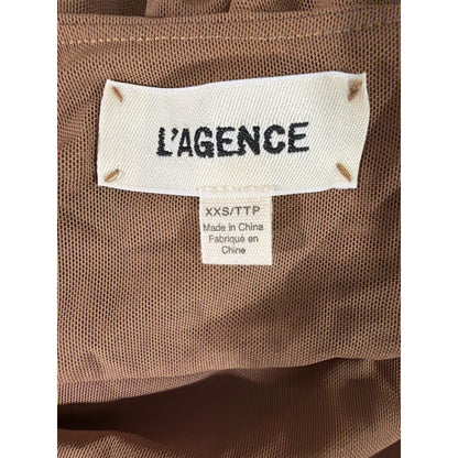 L'Agence Kalea Scoop Neck Tank Bodysuit Size XXS