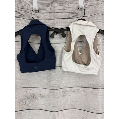 Lululemon Collared Tennis Longline Bra *Medium Support, B/C Cup Size 2