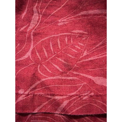 Mens Saks Fifth Avenue Red Tropical Print Shorts Size 38