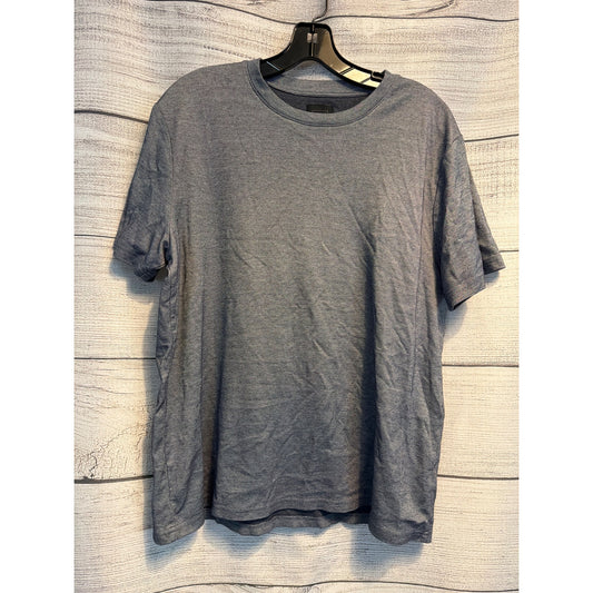 14th & Union Mens Gray Crewneck T-Shirt Size L