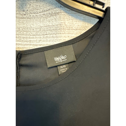 Mossimo Black Sequin Cap Sleeve Dress XL