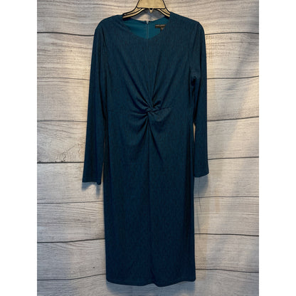 NWT Maggy London Knot Front Knit Sheath Size 12