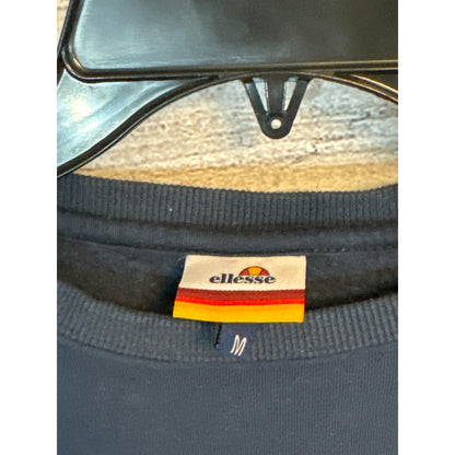 Ellesse Mens Navy Blue Crewneck Sweatshirt M